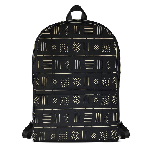 Authentic - Backpack with inside Laptop pocket -  African - Tribal Pattern