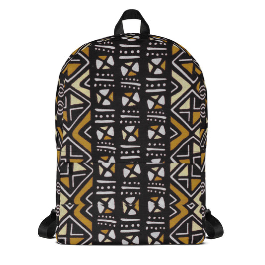 Complex - Backpack with inside Laptop pocket - African - Tribal Pattern