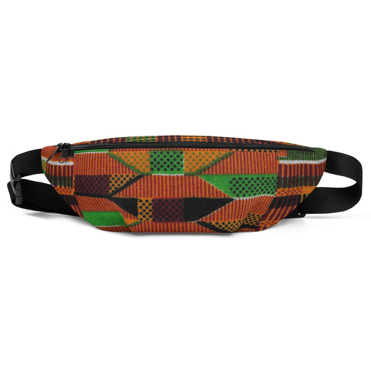 Traditional - Fanny Pack - African - Kente Pattern