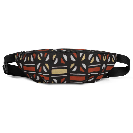 Coffee Bean - Fanny Pack - African - Tribal Pattern