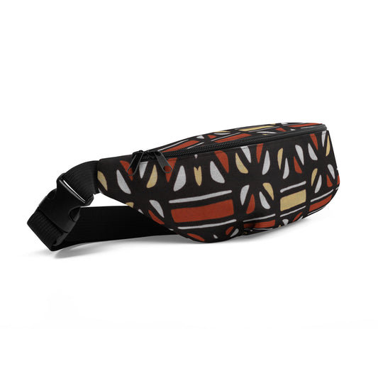 Coffee Bean - Fanny Pack - African - Tribal Pattern