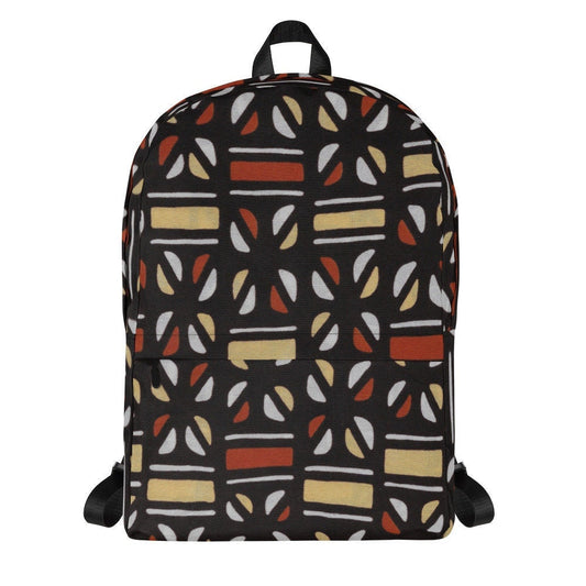 Coffee Bean - Unisex - Backpack - African - Tribal Pattern - Backpacks - KumbatiaKulture