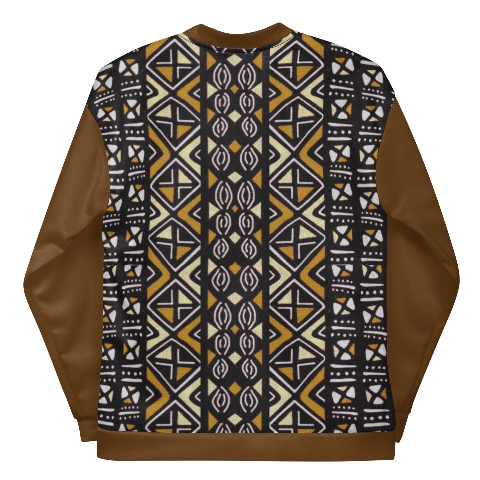 Afrocentric Trible Print Men&#39;s Bomber Jacket