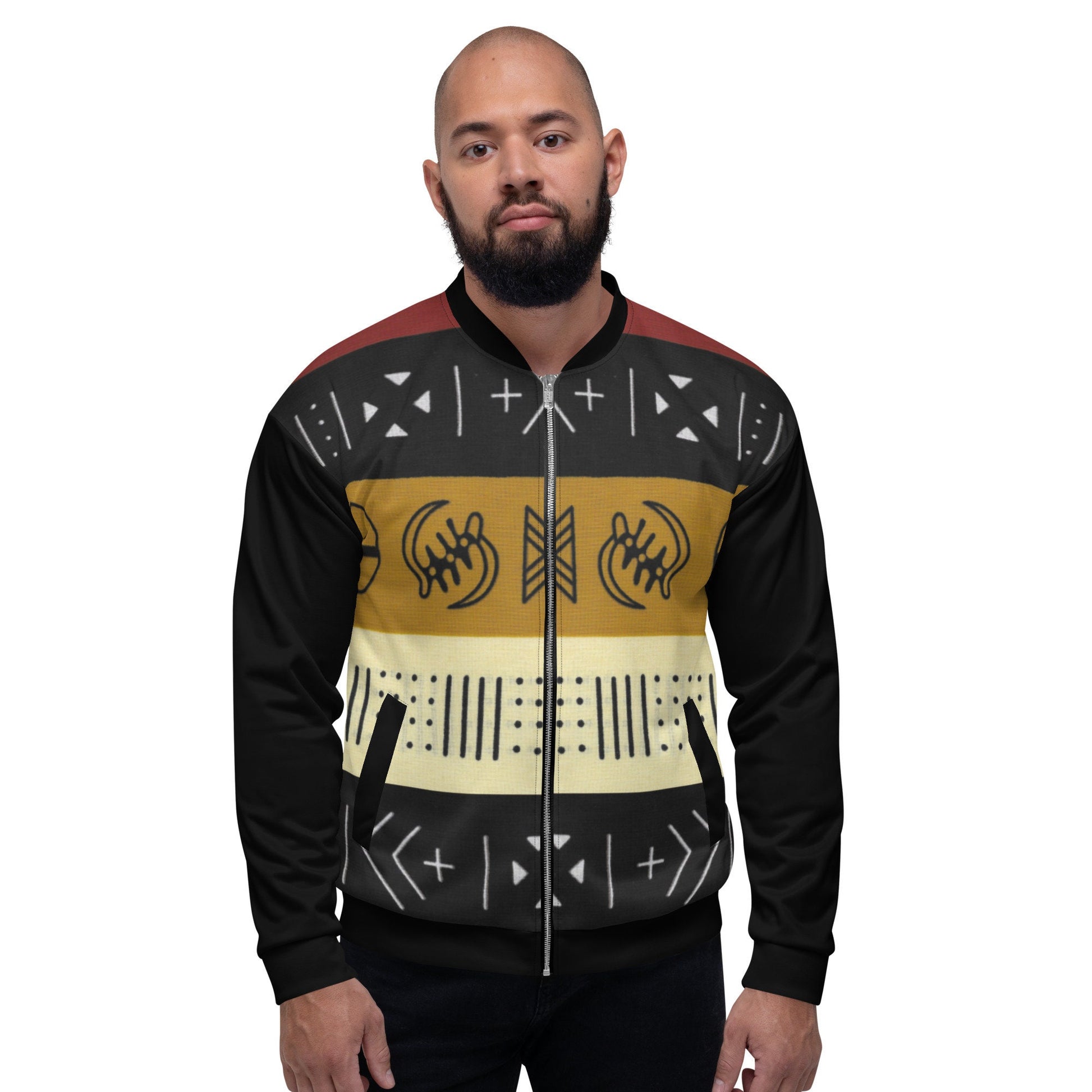 Aforcentric Trible Mens  Bomber Jacket