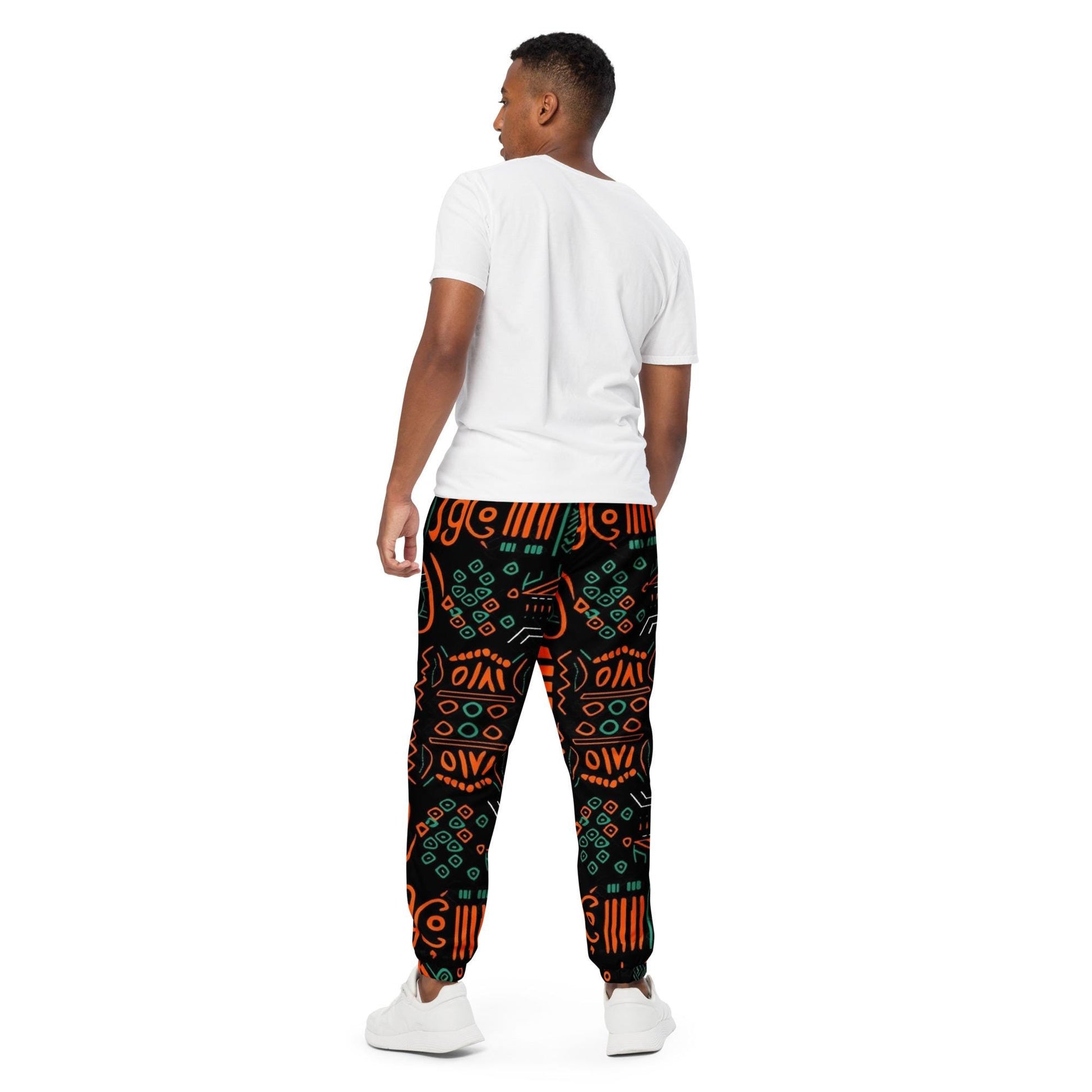 Track pants Mud cloth design