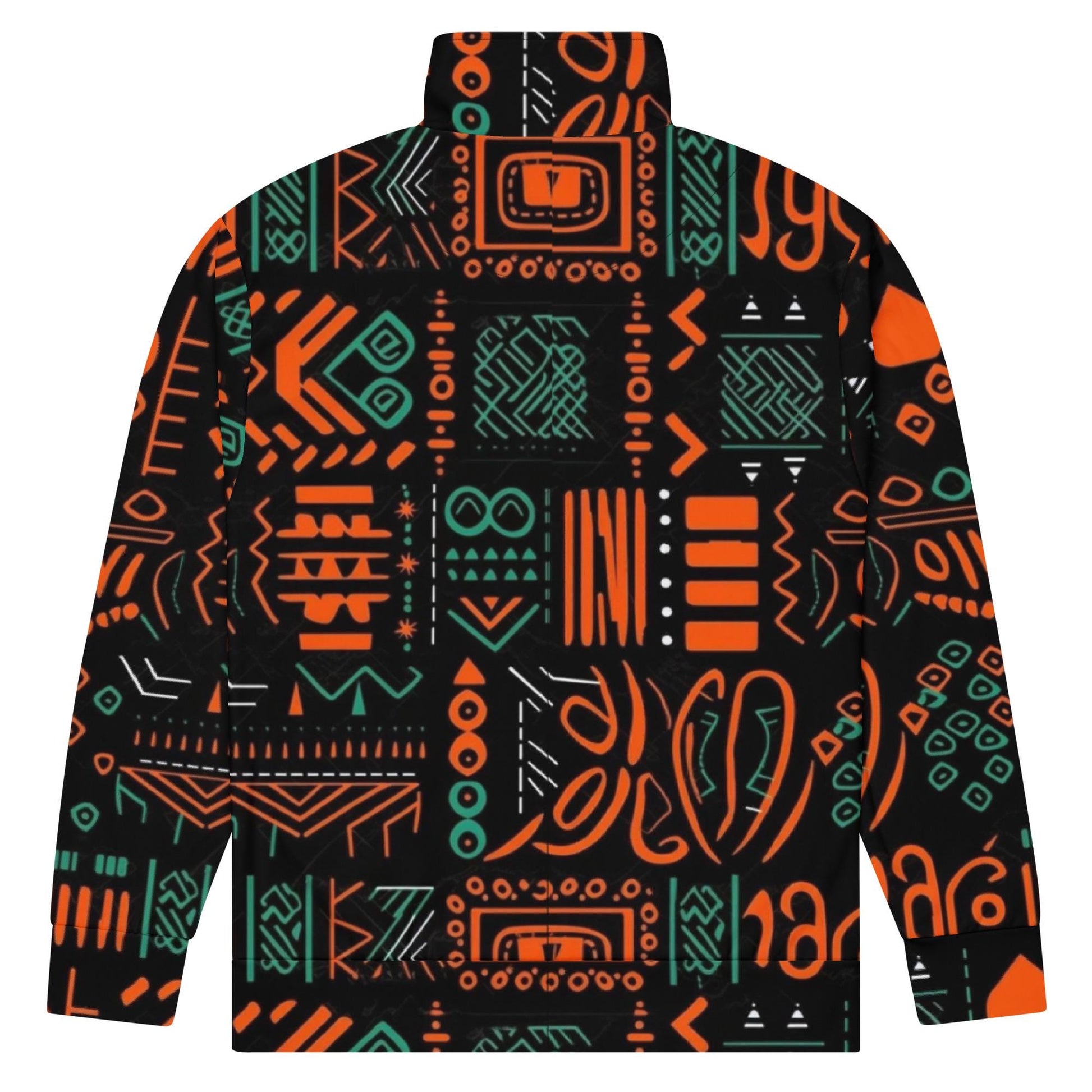 Track jacket, Mud Cloth design