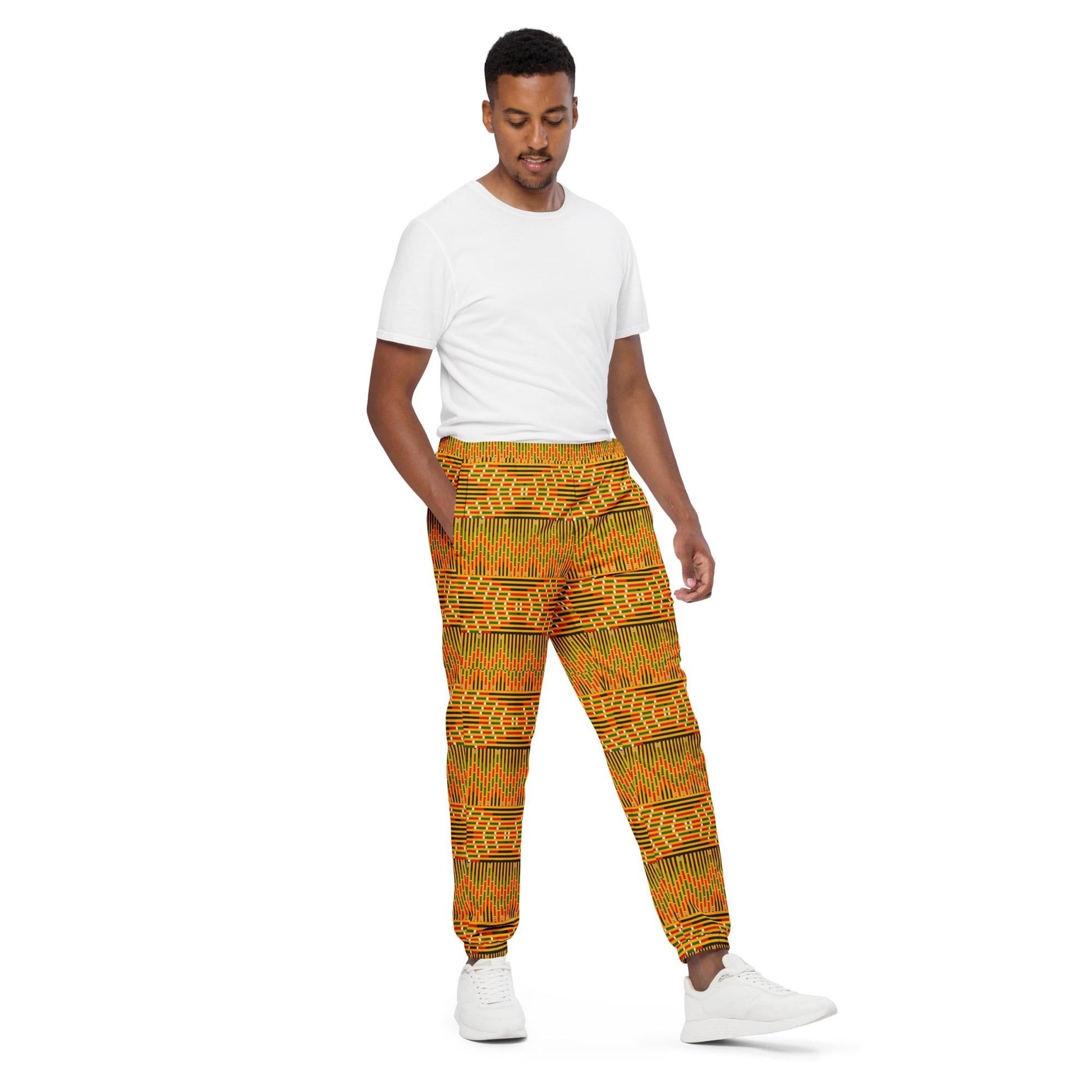 Kente Design Track pants