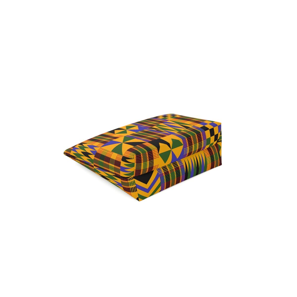 Roots - Womens - Cosmetic Bag - African - Kente Pattern - Cosmetic Bags - KumbatiaKulture