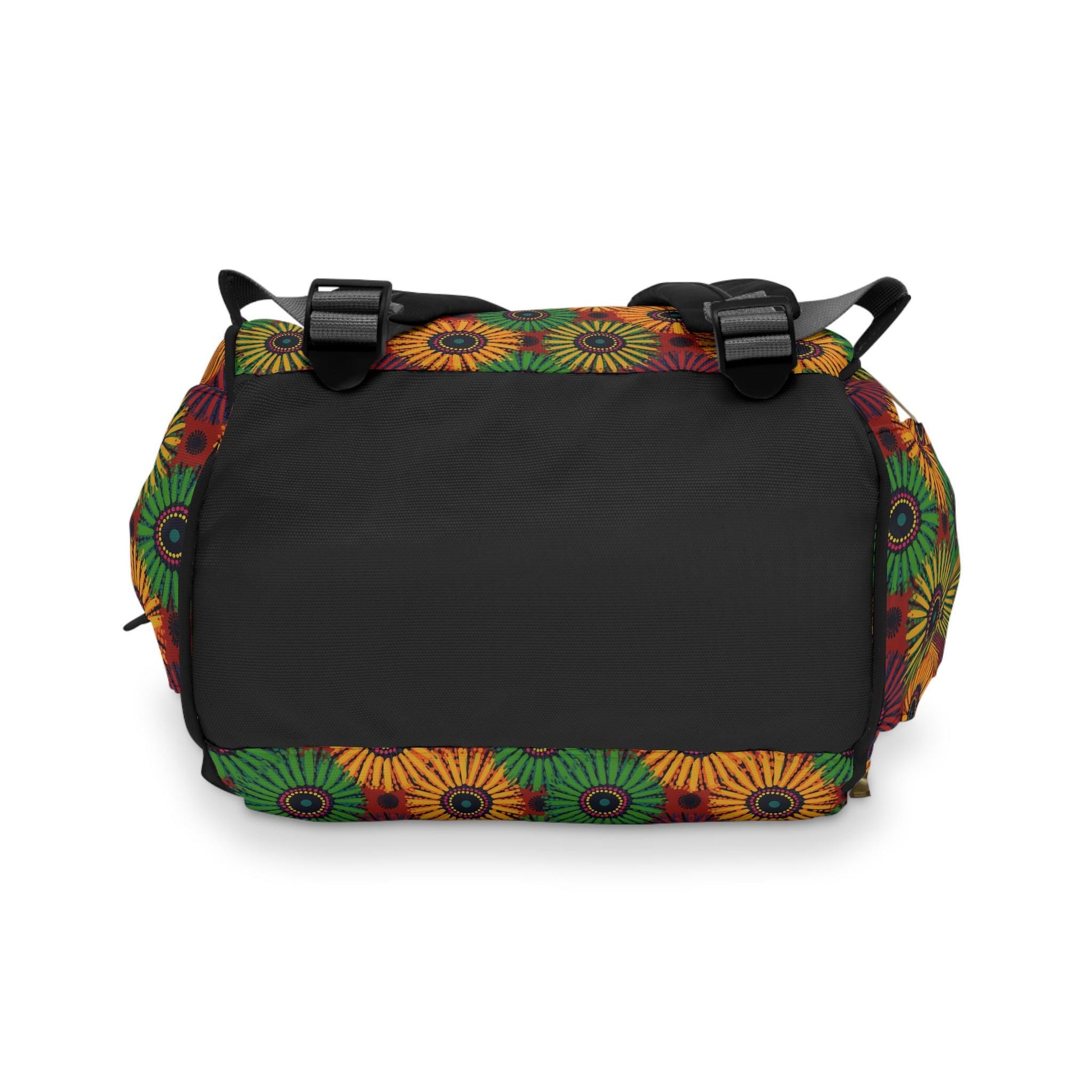 Flower Girl - Womens - Diaper Bag - African - Shweshwe Pattern - Backpacks - KumbatiaKulture