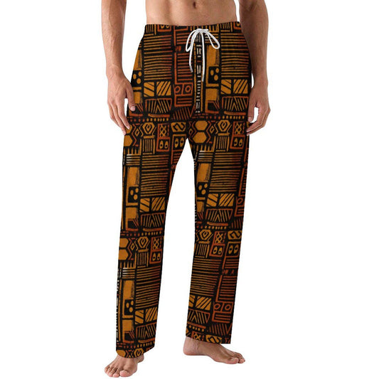 170gsm Faux Cotton Men's Pajamas Pants LM071 (All-Over Printing) - Pants - KumbatiaKulture