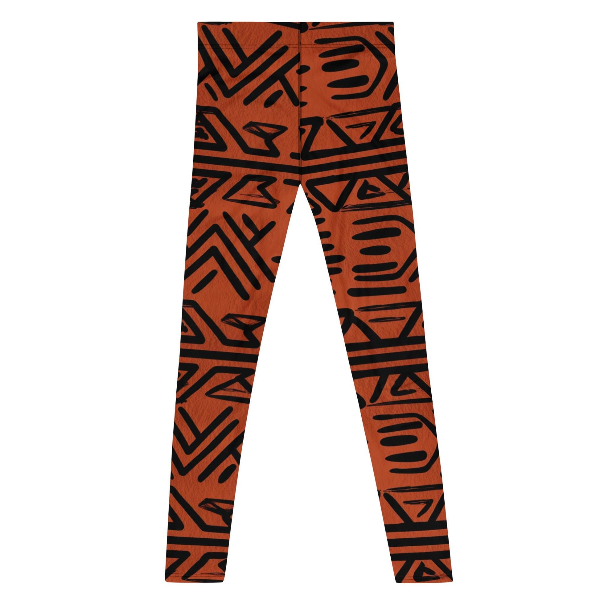 Cayenne - Men&#39;s Leggings - African Mud cloth pattern