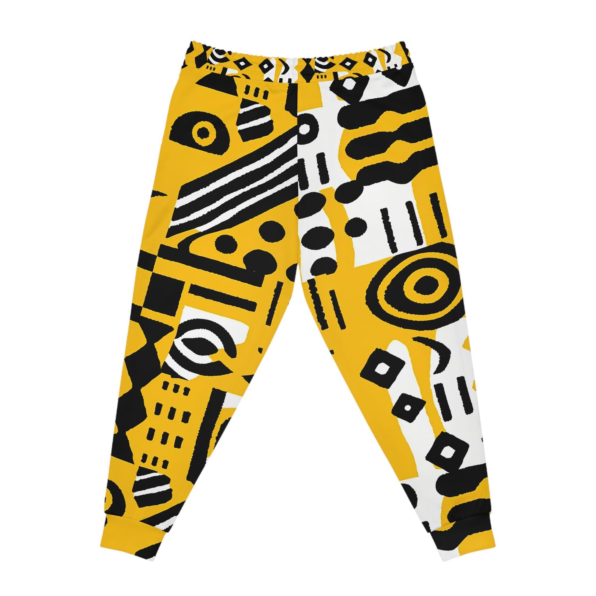 Bold - Mens -  Athletic Joggers - African Mud cloth Pattern