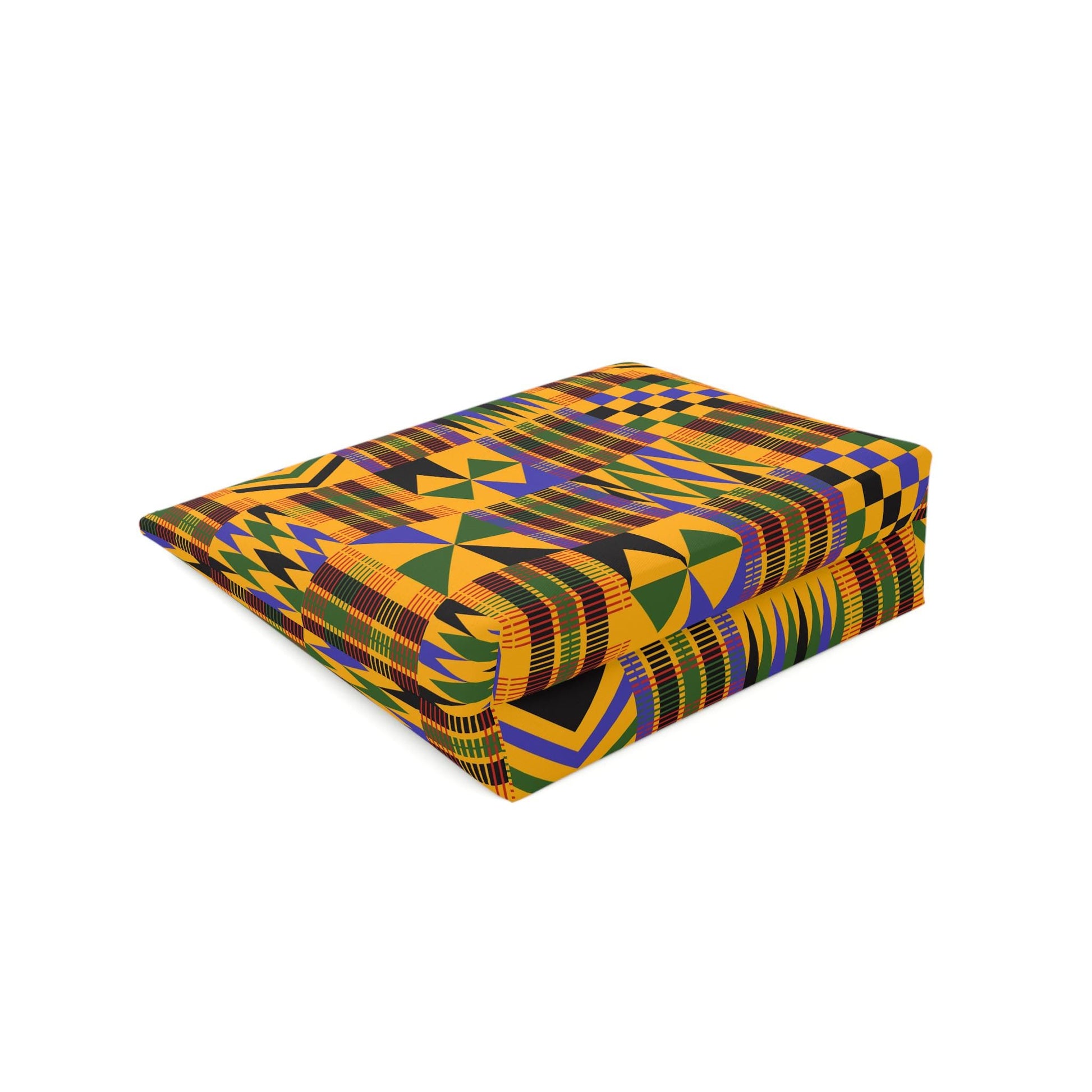 Roots - Womens - Cosmetic Bag - African - Kente Pattern - Cosmetic Bags - KumbatiaKulture