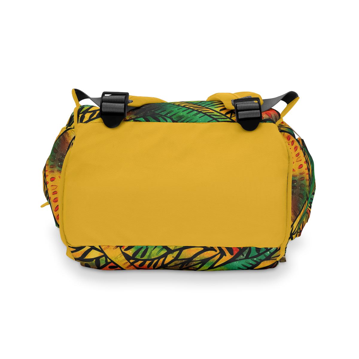 Passion Fruit - Womens - Diaper Bag - African - Kwanzaa Pattern - Backpacks - KumbatiaKulture