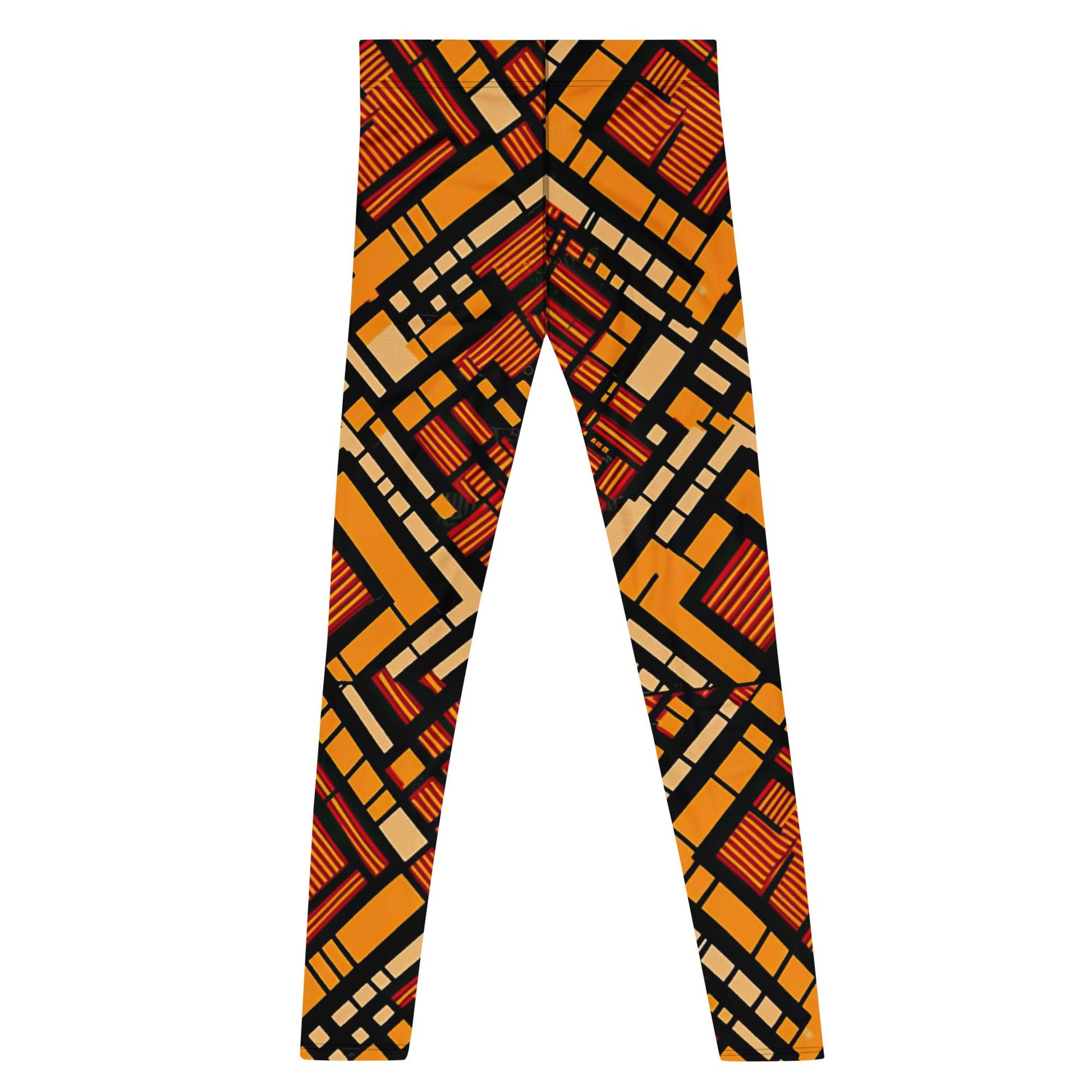 Warm up - Men&#39;s - Leggings - African - Mud Cloth Pattern