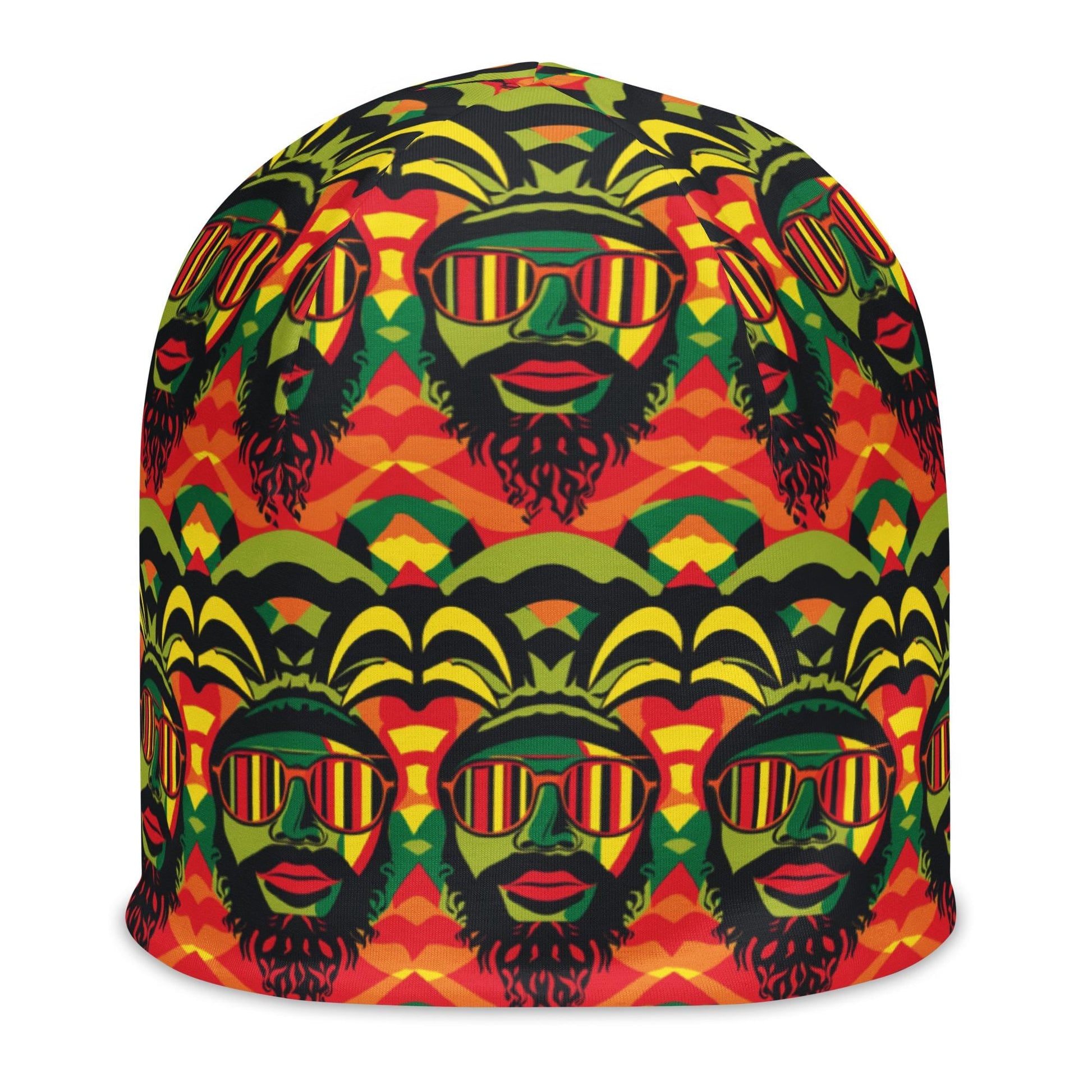 Rasta -Mens -  Beanie - Jamaican Pattern