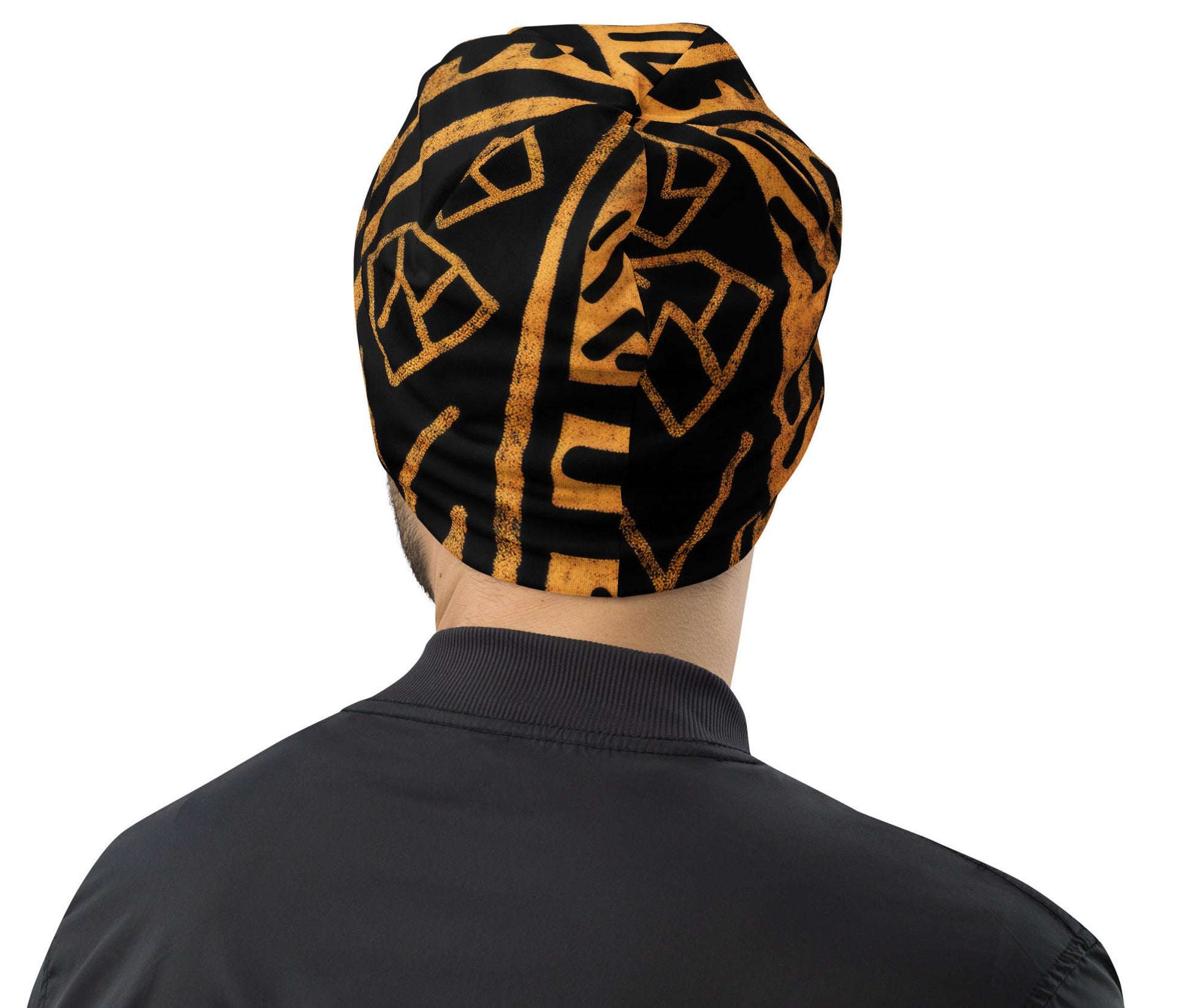 Irons - Mens - Beanie - African Kente Print